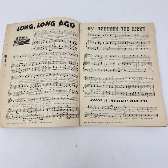 Vintage 1935 Songs of the‎ Showboat Song Book Sheet Music Maxwell House Coffee - Picture 4 of 12